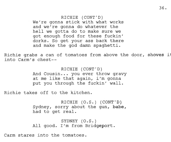 The setting in 'The Bear' pilot screenplay, Why Christopher Storer Won An Emmy: The Bear Pilot Script Breakdown